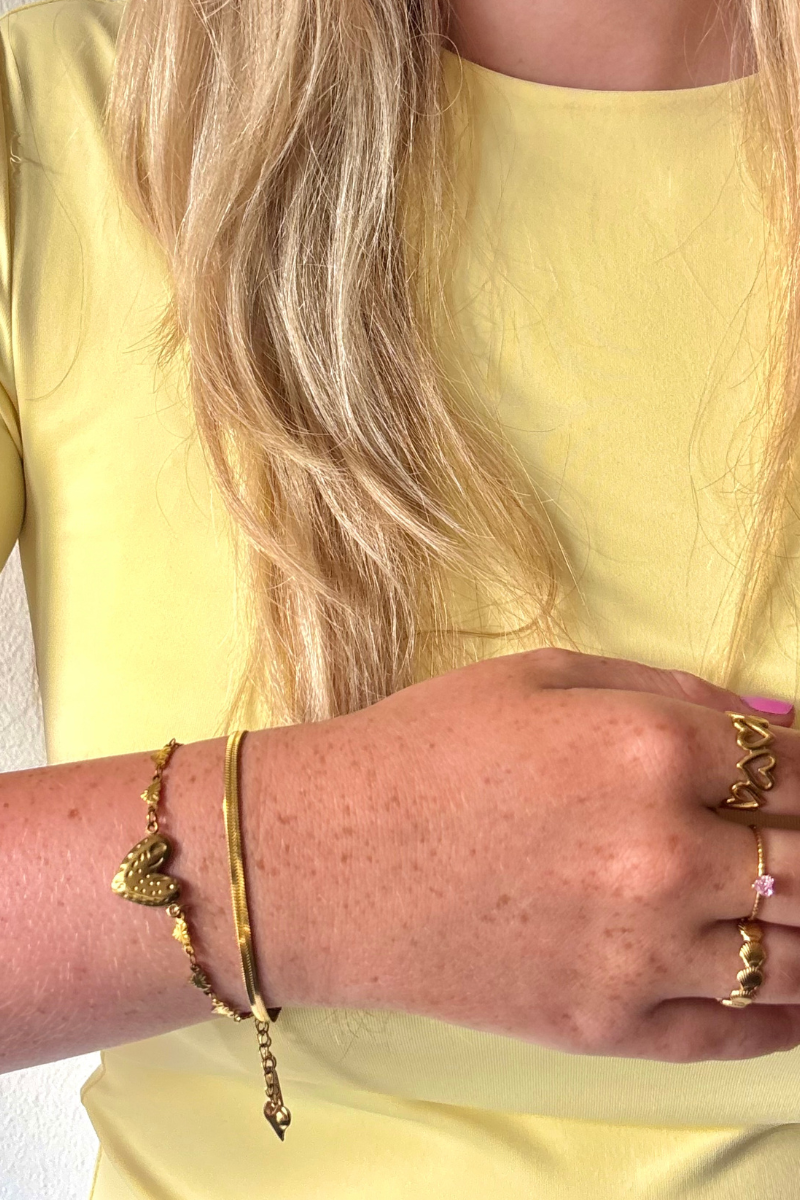 Sweatheart armband