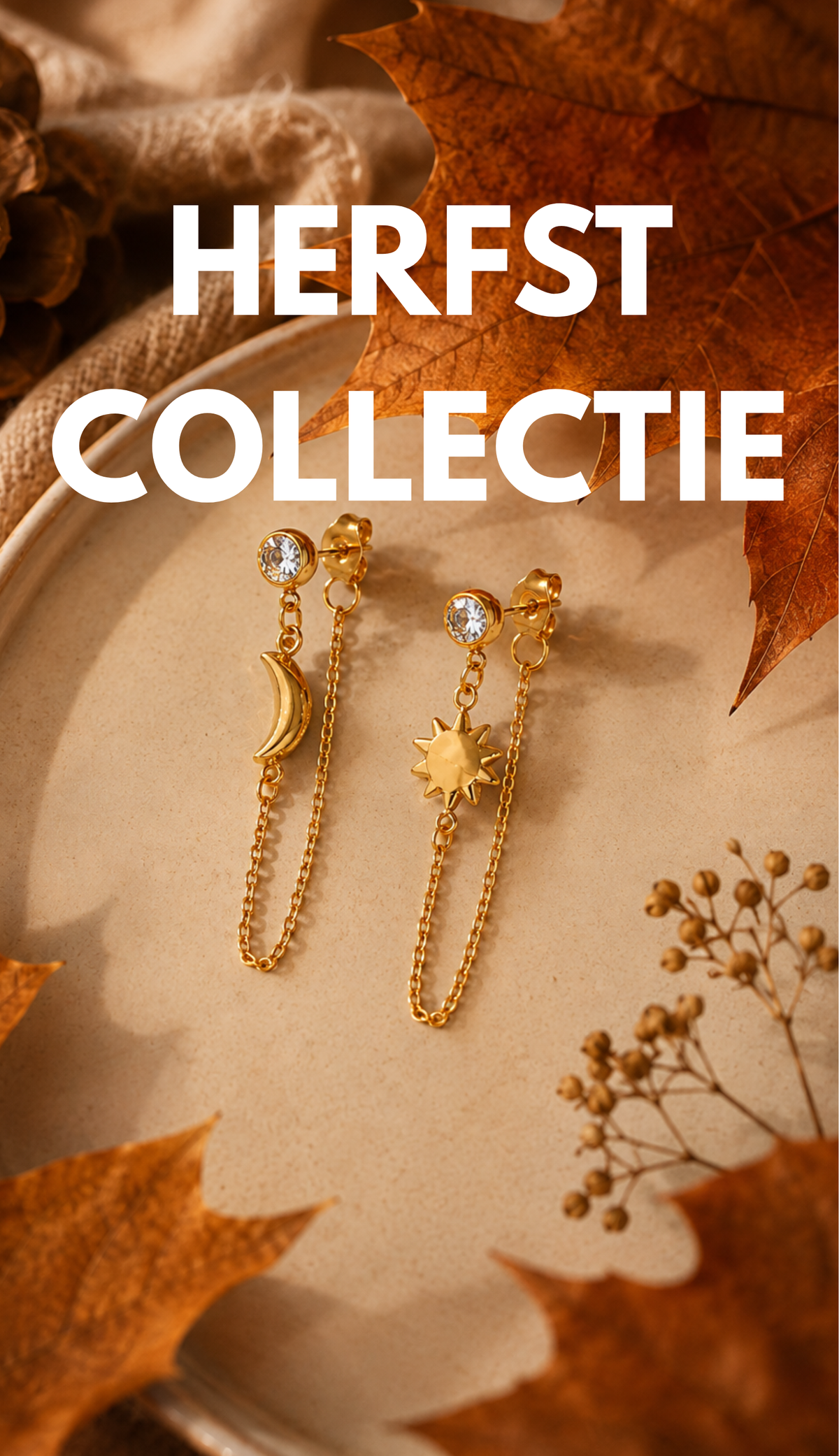 🍂 Warme truien, gouden herfsttinten en sieraden die niet verkleuren ✨ Fencyjewels
