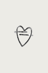 Big heart ring