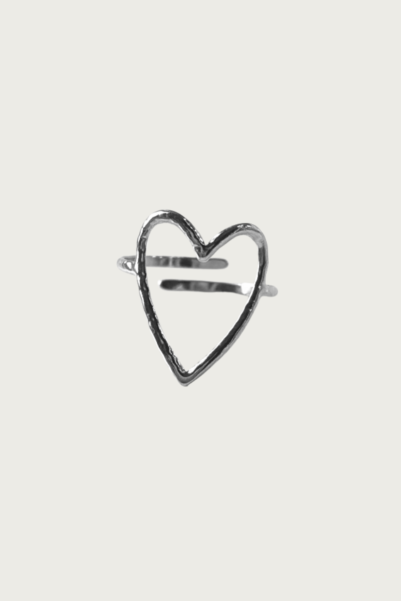 Big heart ring