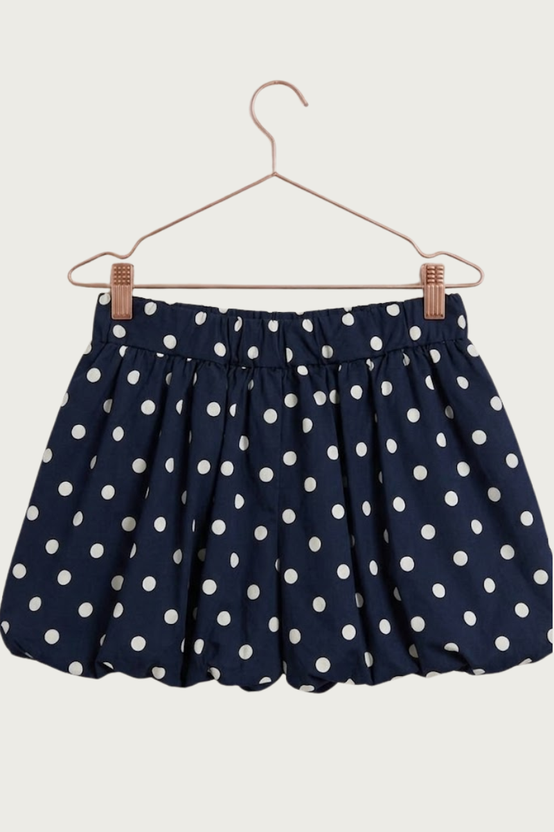 Polka dot ballonbroekje - Blauw Fencyjewels