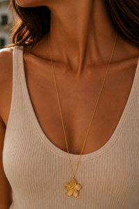 Lange bloom ketting Fencyjewels