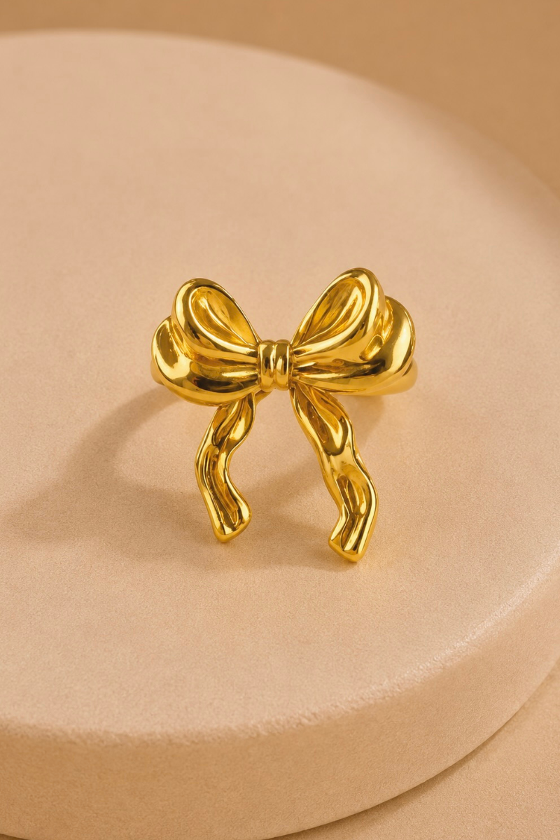 Strikjes ring Fencyjewels