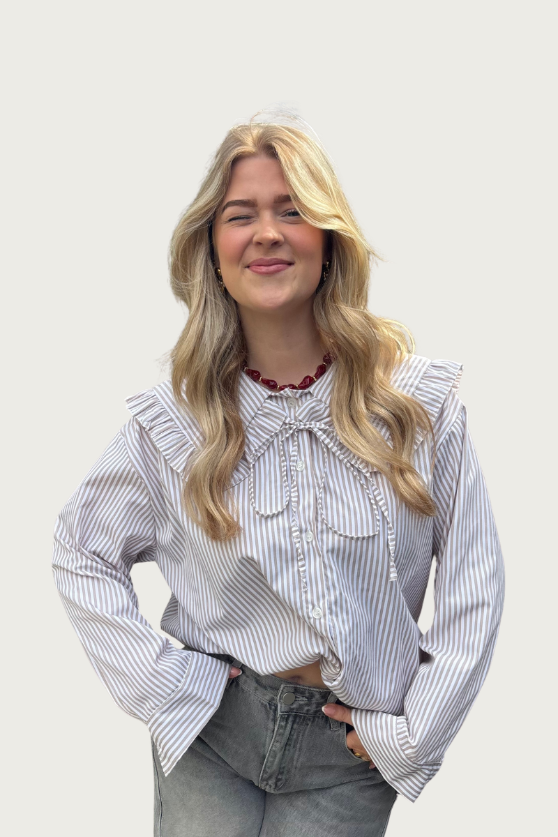 Mila oversized blouse Fencyjewels