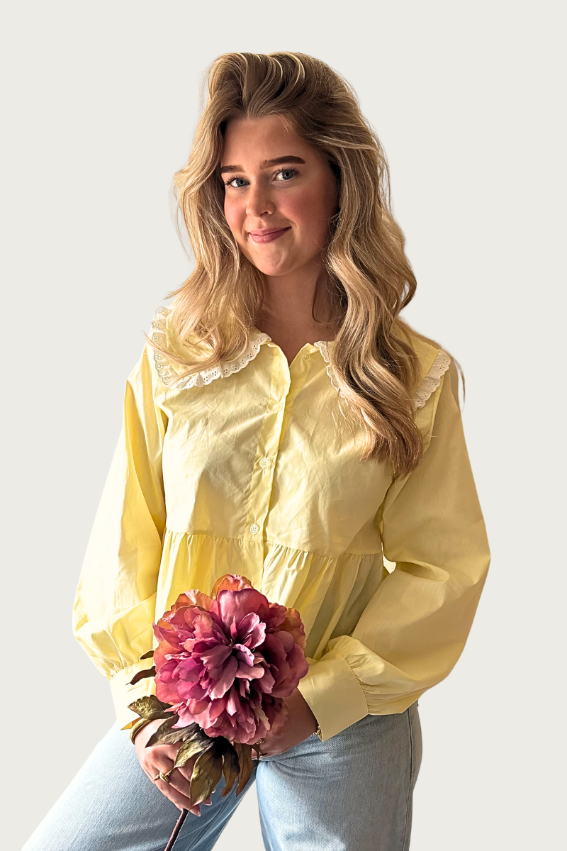 Nova blouse - Geel Fencyjewels