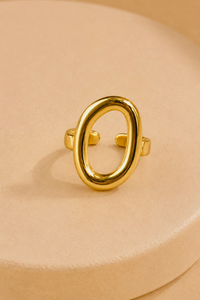 Round circle ring Fencyjewels