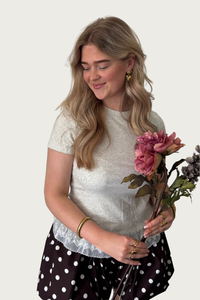 Bella lace top Fencyjewels