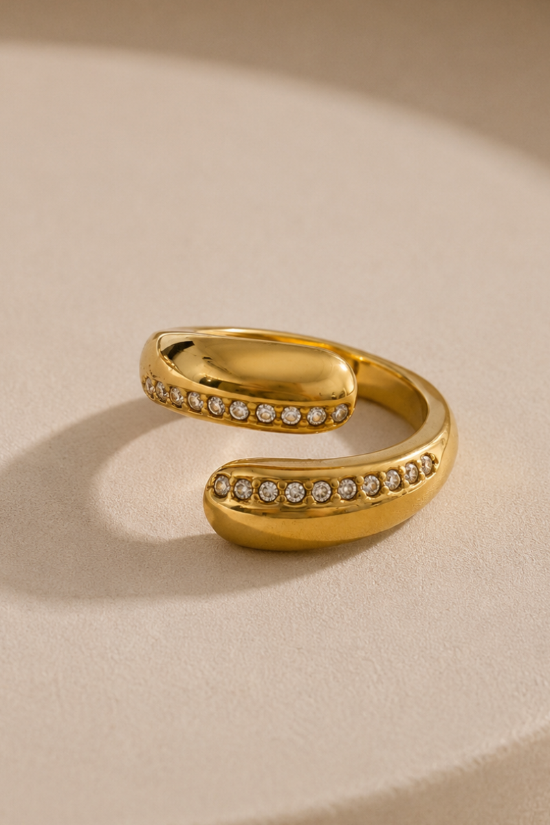 Luxe spark ring Fencyjewels