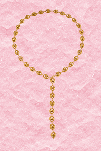 Lange schakel ketting Fencyjewels
