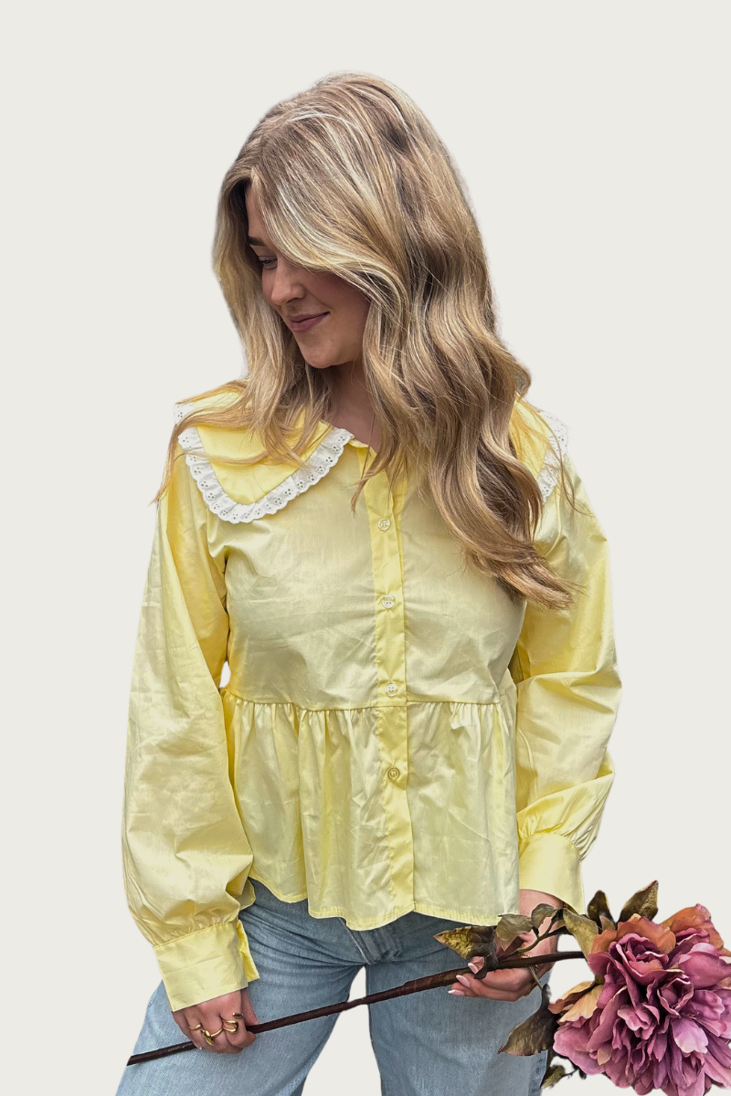 Nova blouse - Geel Fencyjewels