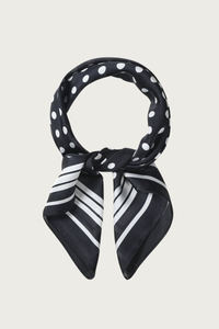 Sjaal navy met stippen Fencyjewels