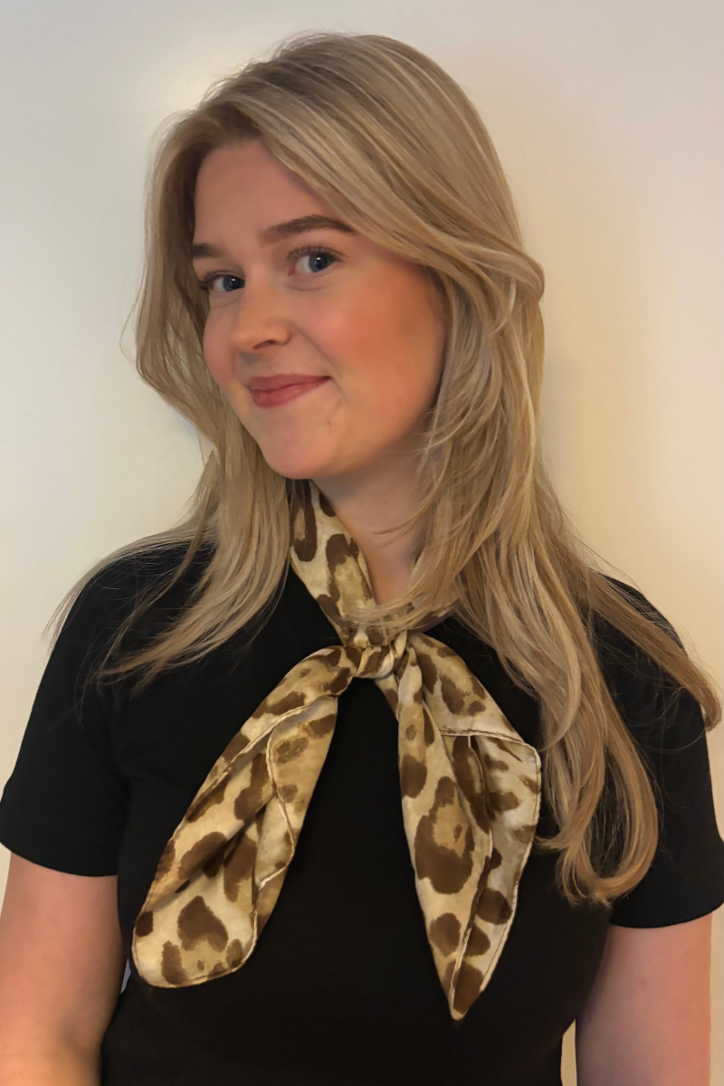 Sjaal panterprint