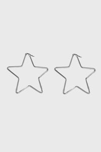 Star hoops Fencyjewels