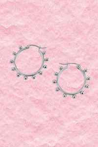 Sunny dot hoops Fencyjewels