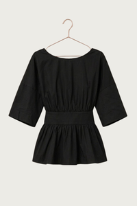 Liva strik top - Zwart Fencyjewels