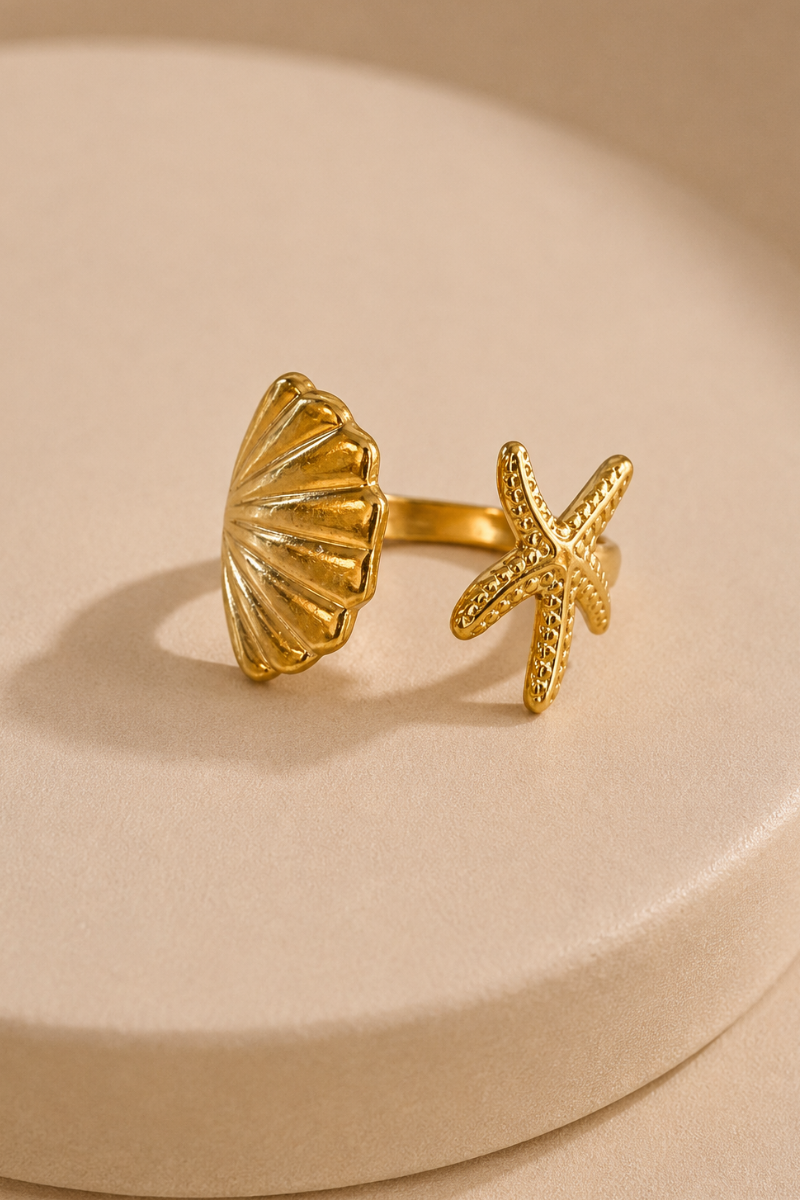 Beachy ring Fencyjewels