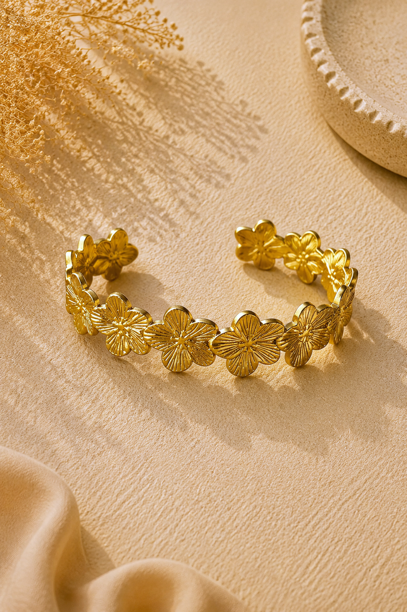 Bloom bangle Fencyjewels