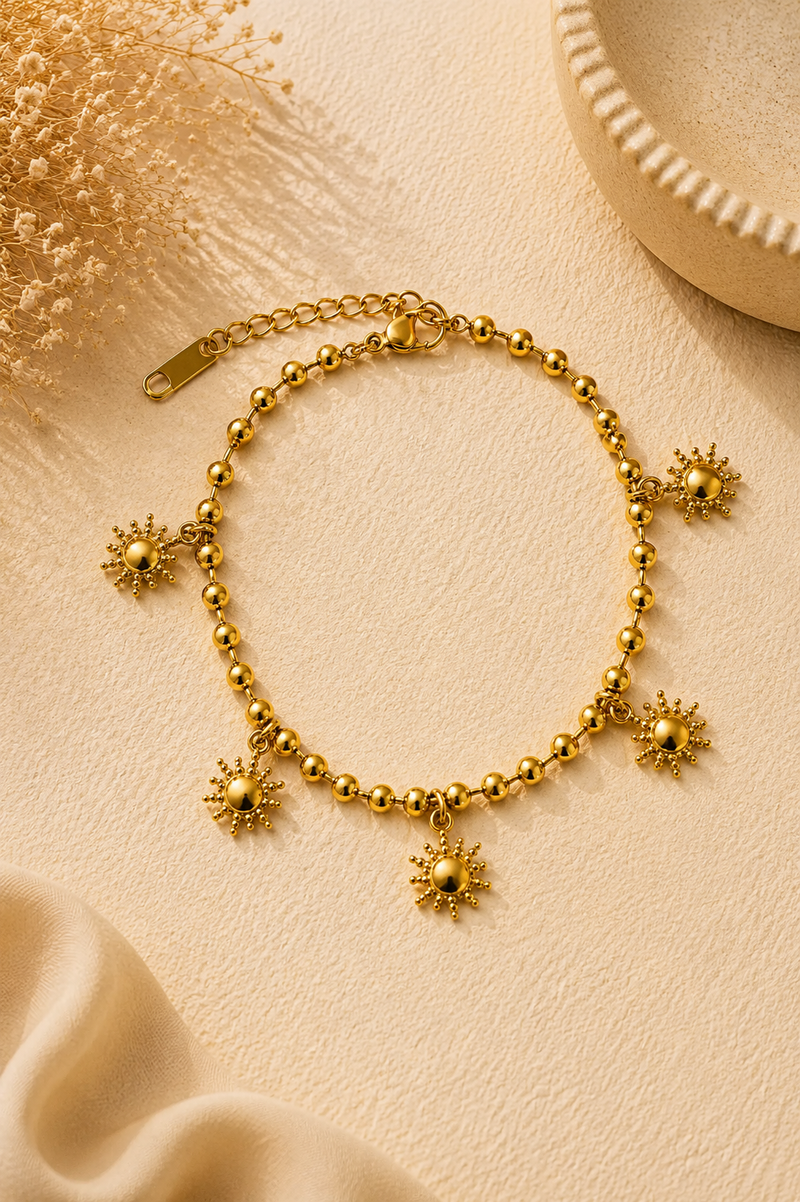 Sunny charm armband Fencyjewels