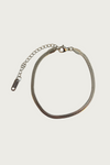 Zilverkleurige armband van Fencyjewels – elegante roestvrijstalen snake chain armband met verstelbare sluiting, tijdloos en perfect voor elke gelegenheid.