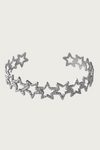 Zilveren sterrenarmband van Fencyjewels – elegante roestvrijstalen armband met open sterdesign, glanzende afwerking en speelse trendy uitstraling.