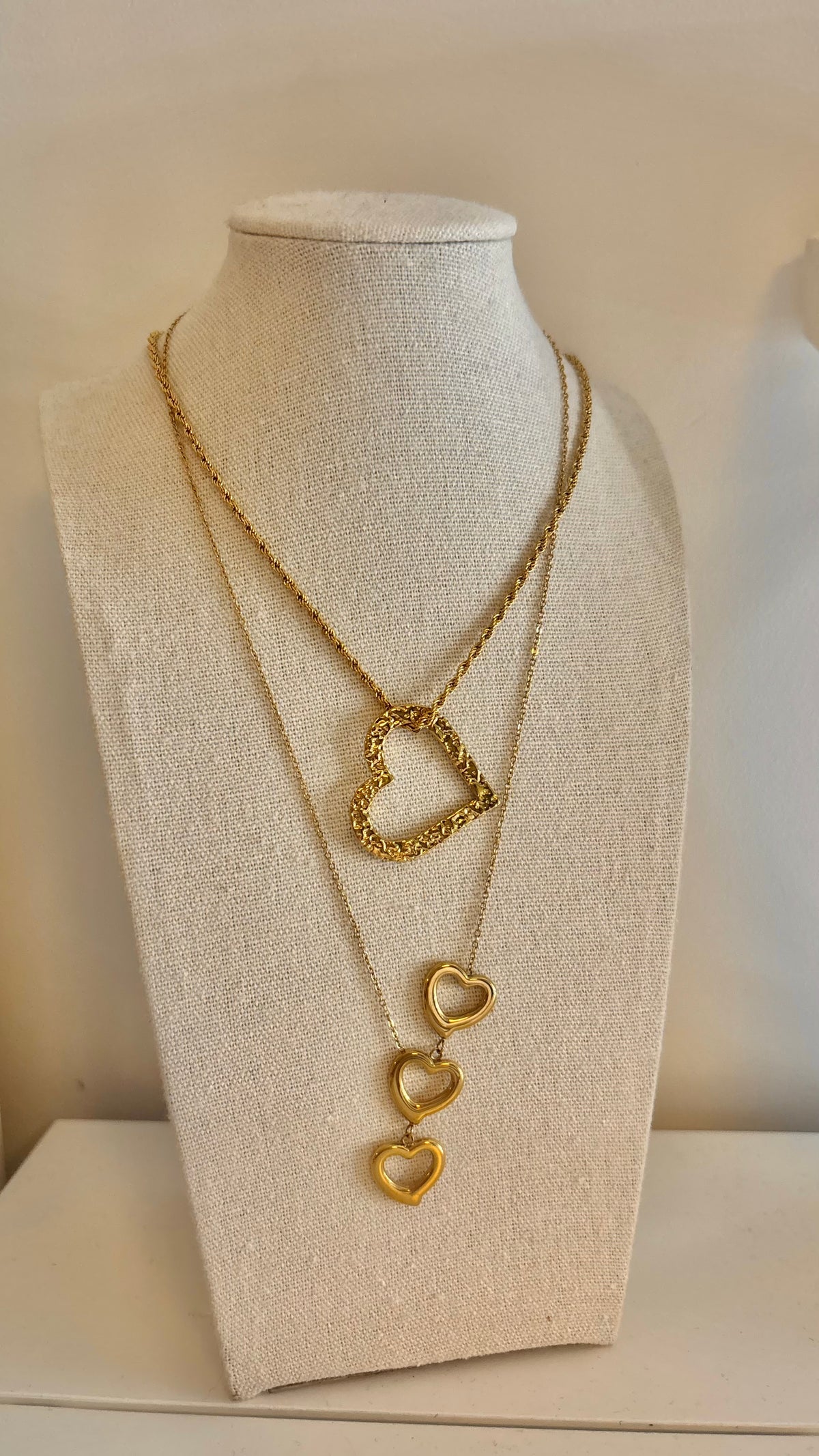 Triple love ketting Fencyjewels