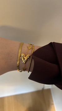 Stretch balls armband 3 mm Fencyjewels