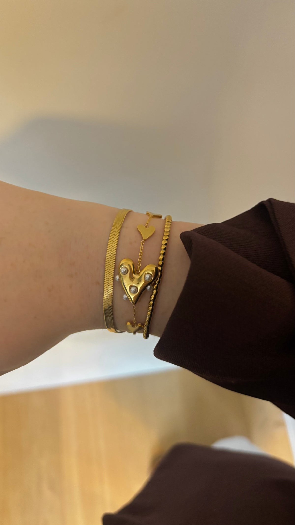 Snake armband 4 mm Fencyjewels